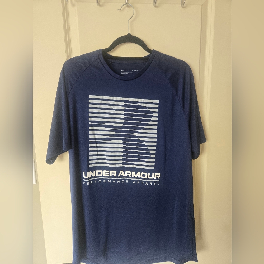 Under Armour Men's Blue Performance Shirt